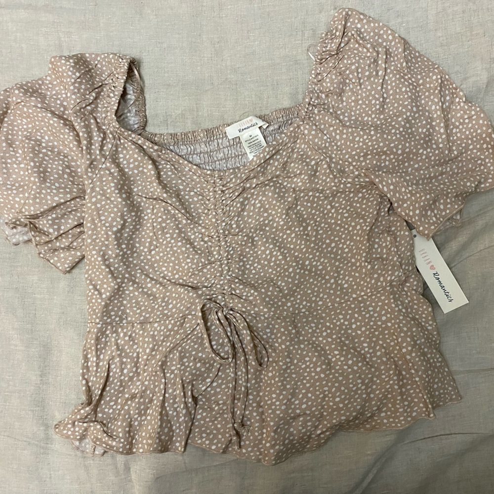 BRAND NEW Pink/beige Top